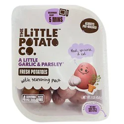 Little Potato Company Garlic Parsley Microwave Ready Fresh Potatoes - 1 Lb
