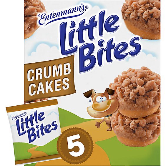 slide 1 of 6, Entenmann's Little Bites Crumb Cake Mini Muffins - 8.75 Oz, 8.5 oz