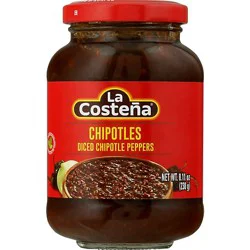 La Costena Chipotles Diced Can - 8.11 Oz