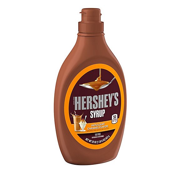 slide 1 of 1, Hershey's Caramel Syrup Bottle - 22 Oz, 22 oz
