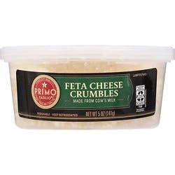 Primo Taglio Cheese Feta Crumbles - 5 Oz