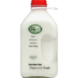 South Mountain Creamery Milk Whole Homogenized Half Gallon - 64 Fl. Oz.