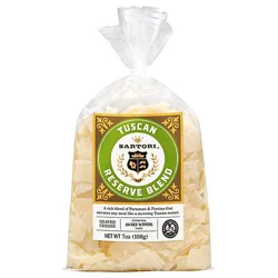 Sartori Cheese Tuscan Blend Shaved - 8 Oz