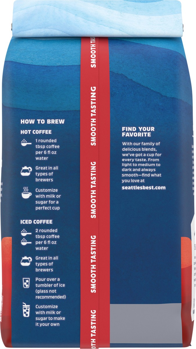 slide 12 of 12, Seattles Best Coffee Ground Coffee House Blend Born In Seattle - 12 Oz, 12 oz
