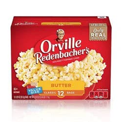 Orville Redenbacher's Butter Microwave Popcorn - 12-3.29 Oz