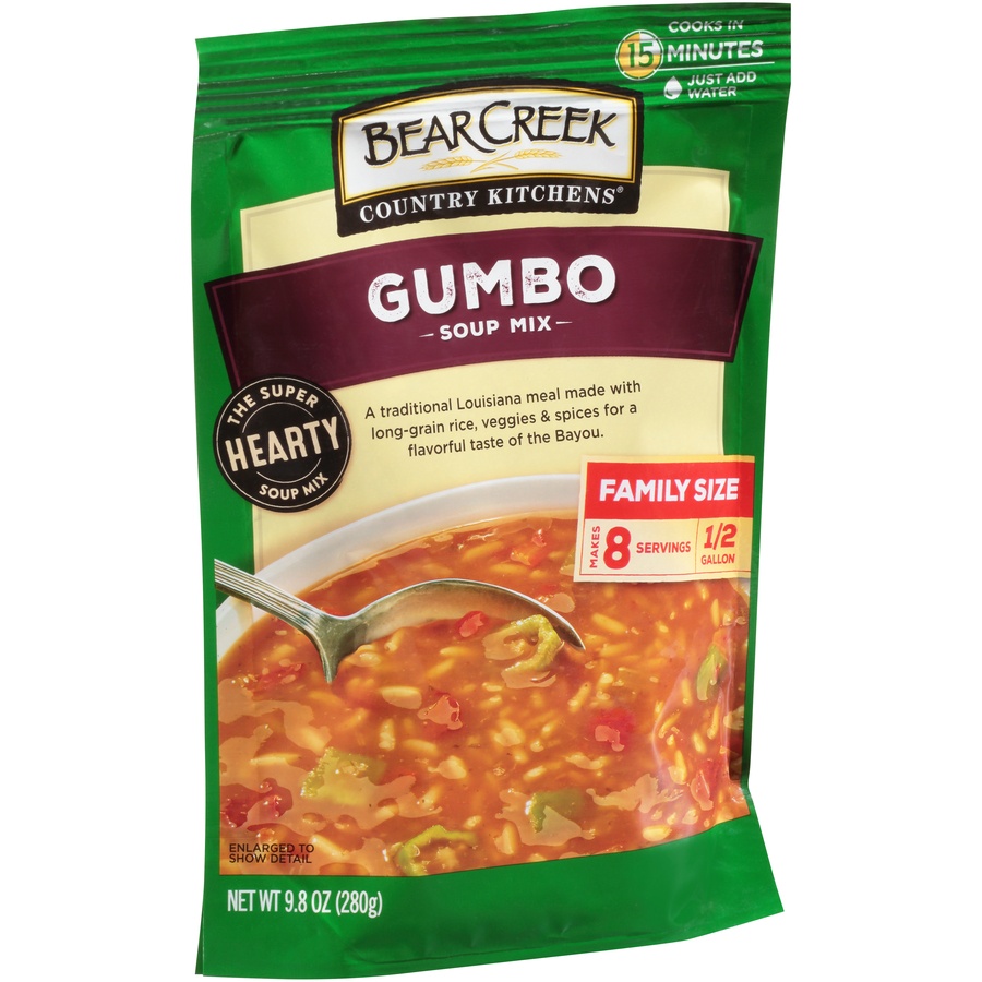 slide 3 of 8, Bear Creek Gumbo Soup Mix, 9.8 oz