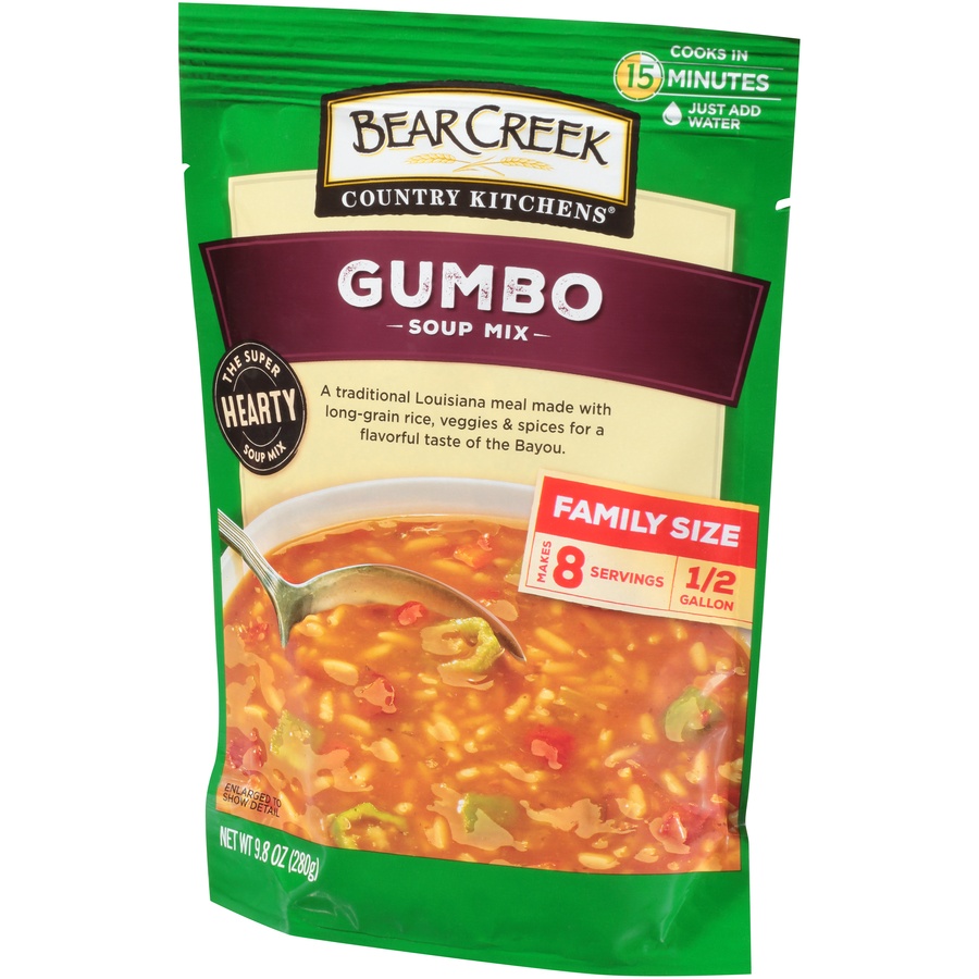 slide 4 of 8, Bear Creek Gumbo Soup Mix, 9.8 oz