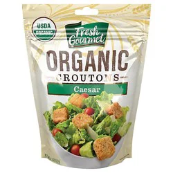Fresh Gourmet Croutons Caeser Organic - 4.5 Oz
