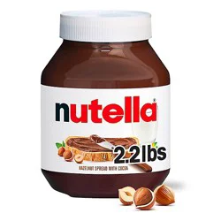 Nutella Hazelnut Spread With Cocoa For Breakfast - 35.3 Oz Jar