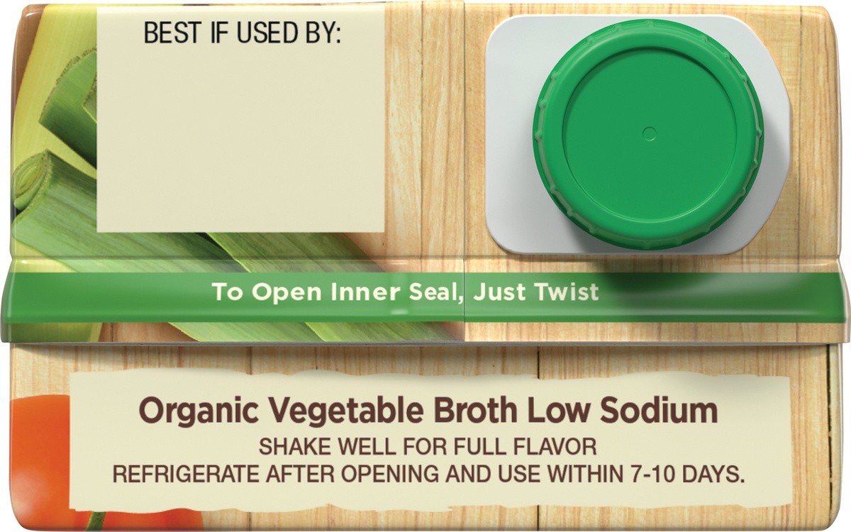 slide 6 of 9, Pacific Foods Gluten Free Organic Low Sodium Vegetable Broth - 32oz, 
