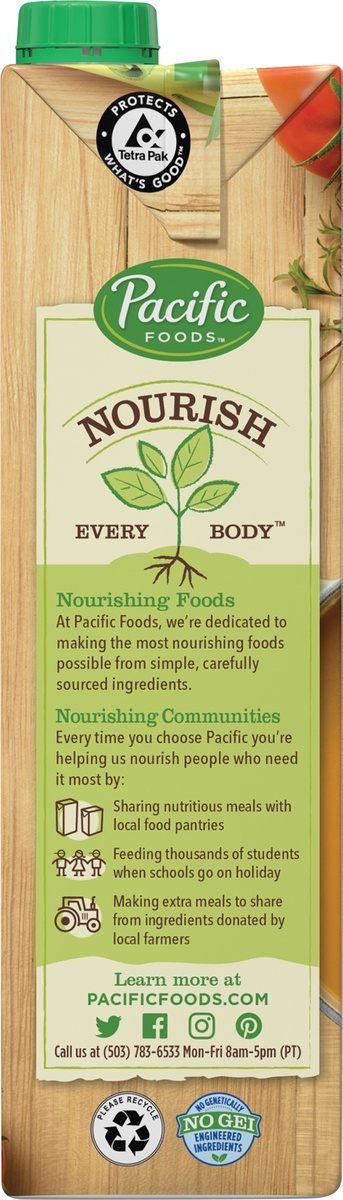 slide 7 of 9, Pacific Foods Gluten Free Organic Low Sodium Vegetable Broth - 32oz, 