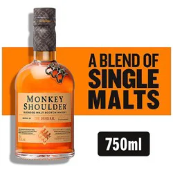 Monkey Shoulder Scotch 86 Proof - 750 Ml