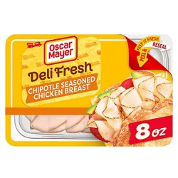 Oscar Mayer Deli Fresh Chipotle Seasoned Sliced Chicken Breast Deli Lunch Meat - 8 Oz