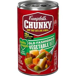 Campbell's Chunky Old Fashioned Vegetable Beef Soup - 18.8 Oz