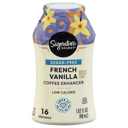 Signature Select Coffee Enhancer Sugar Free French Vanilla - 1.62 Oz