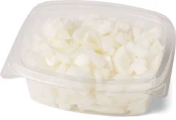 Fresh Cut Onions White Diced - 7 Oz