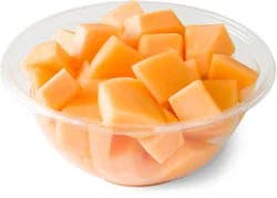 Fresh Cut Cantaloupe Chunks - 20 Oz