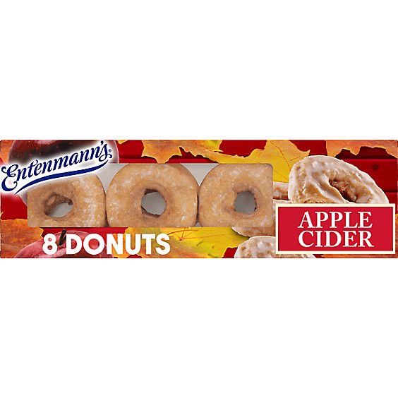 slide 1 of 1, Entenmann's Apple Cider Donuts - 16 Oz, 16 oz