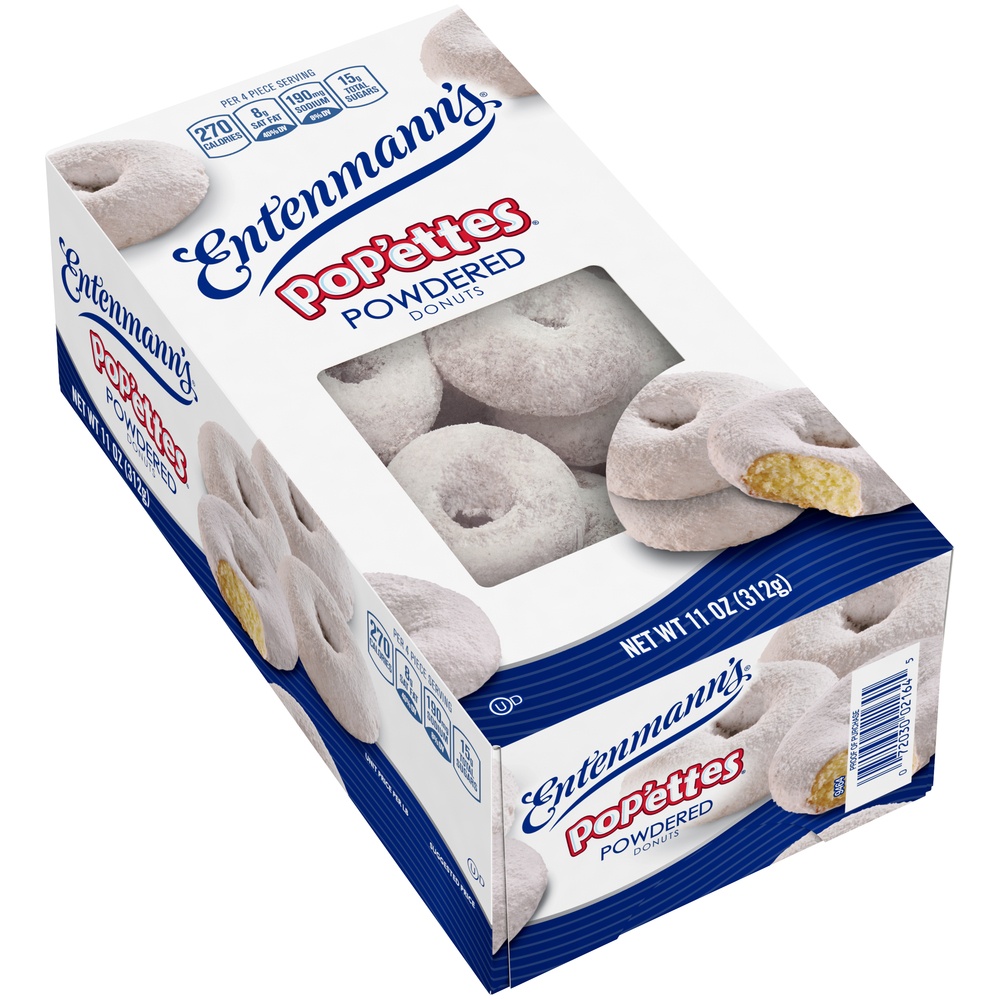 slide 3 of 9, Entenmann's Pop'Ettes Cinnamon Donuts, 11 oz