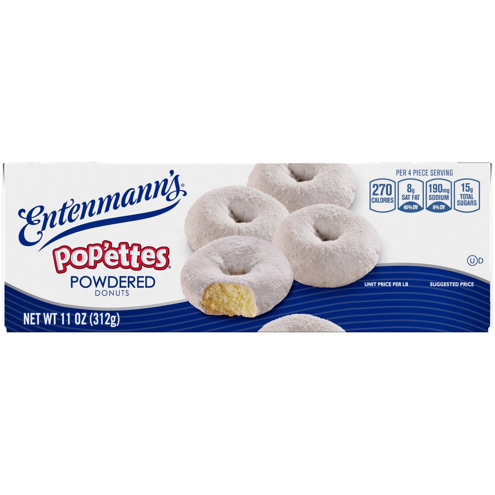 slide 5 of 9, Entenmann's Pop'Ettes Cinnamon Donuts, 11 oz