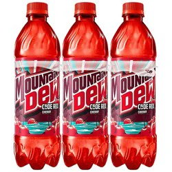 Mtn Dew Soda Code Red - 6-16.9 Fl. Oz.