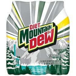 Mtn Dew Soda Diet - 6-16.9fl. Oz.