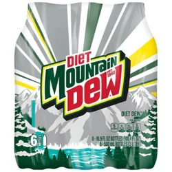 Mtn Dew Soda Diet - 6-16.9fl. Oz.