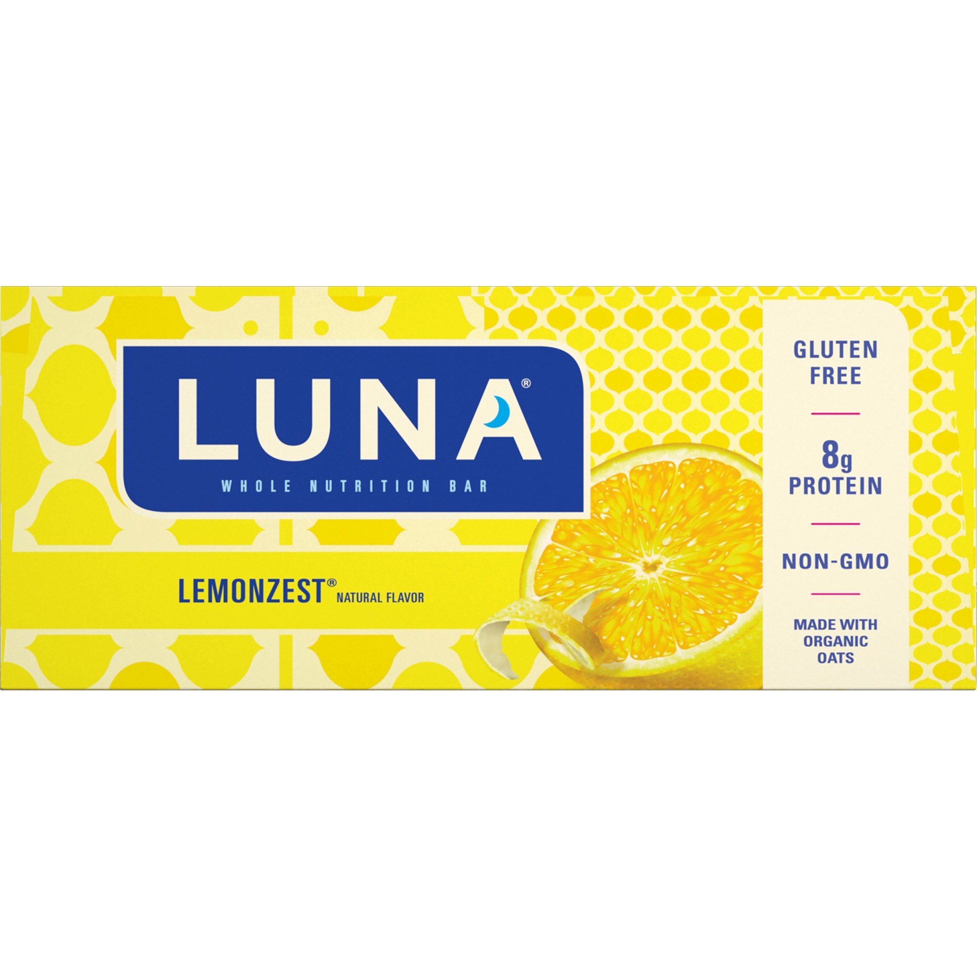 slide 4 of 8, Luna Whole Nutrition Bar Lemonzest, 6 ct; 1.69 oz