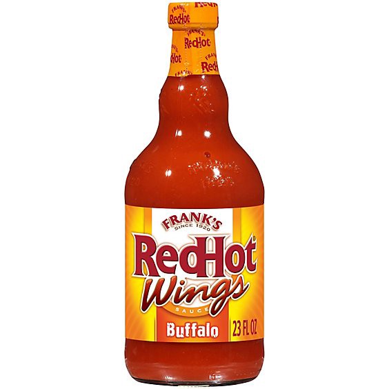 slide 1 of 8, Frank's Redhot Buffalo Wings Hot Sauce - 23 Fl. Oz., 23 fl oz