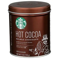 Starbucks Cocoa Hot Double Chocolate - 7 Oz