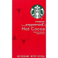 Starbucks Cocoa Hot Peppermint - 1 Oz