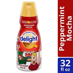 International Delight Home Alone Peppermint Mocha Liquid Coffee Creamer - 32 Fl. Oz.