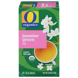 O Organics Tea Jasmine Green 20 Count - 0.99 Oz