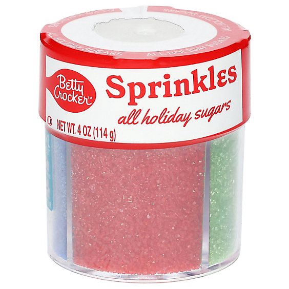 slide 1 of 12, Betty Crocker Decors Sugars 4 Fun Colors - Each, 4 oz