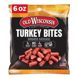 Old Wisconsin Turkey Snack Bites - 6 Oz