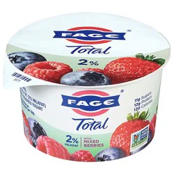 Fage Total 2% Yogurt Greek Lowfat Strained With Mixed Berries - 5.3 Oz