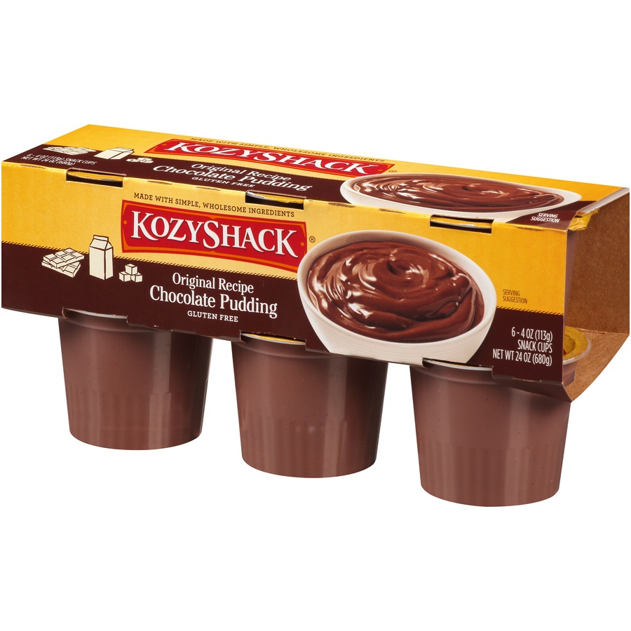 slide 3 of 8, Kozy Shack Chocolate Pudding, 6 ct; 4 oz