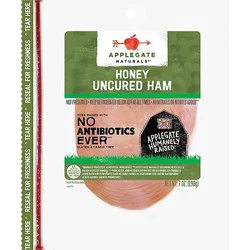 Applegate Natural Uncured Honey Ham - 7 Oz