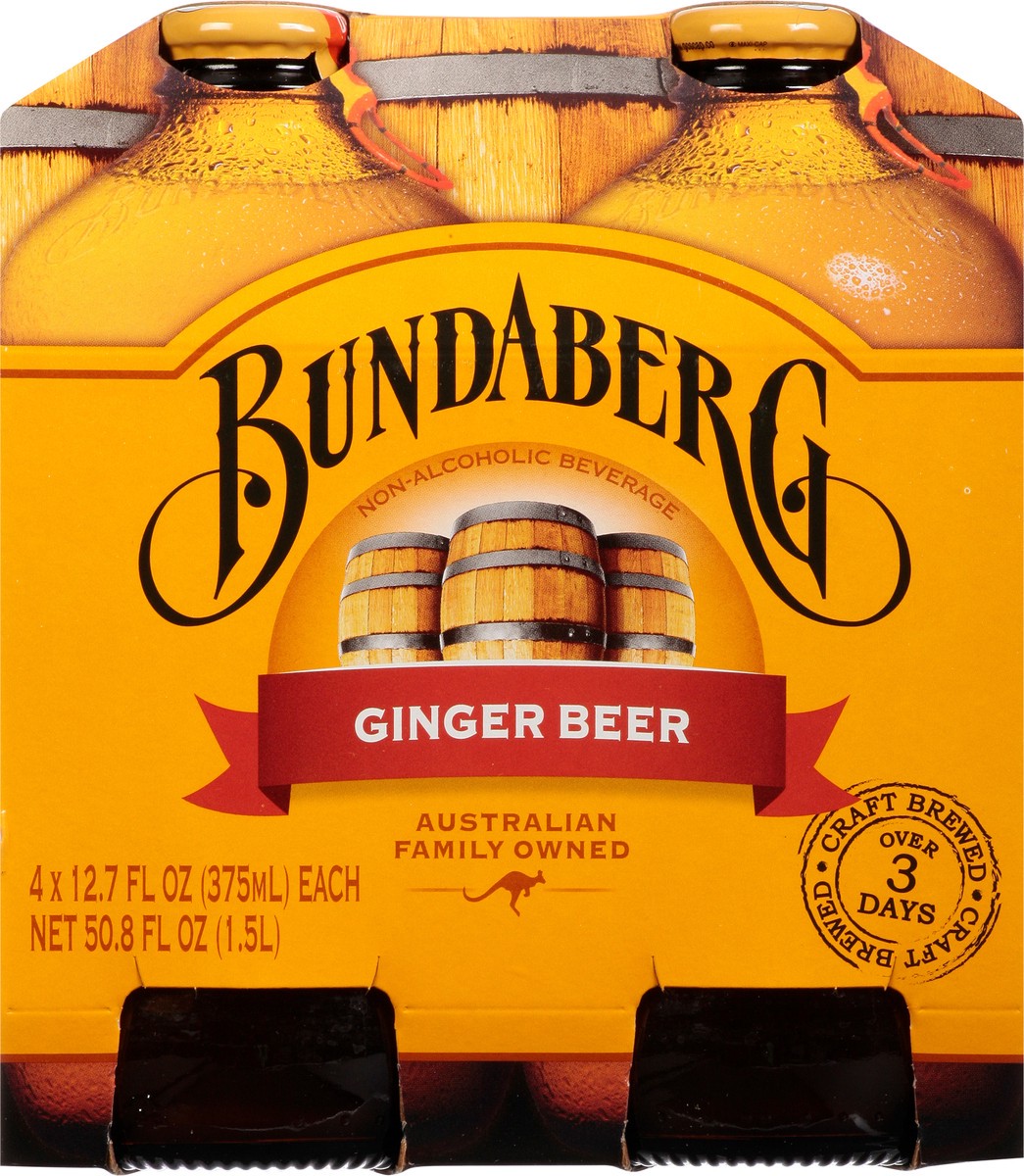 slide 10 of 11, Bundaberg Ginger Beer - 4-12.7 Fl. Oz., 1500 ml