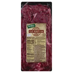 Signature Farms Beef Steak Flat Iron Boneless - 1.5 Lb