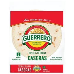 Guerrero Caseras Flour Tortillas Burrito Size - 8 Count