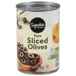 Signature Select Olives Sliced Ripe - 6.5 Oz