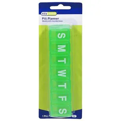 7 Day Reminder Large Contour Pill Box - Each