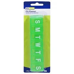 7 Day Reminder Large Contour Pill Box - Each