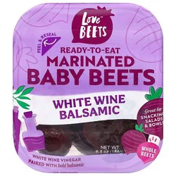 Love Beets Baby Beets White Wine & Balsamic Cooked - 6.5 Oz