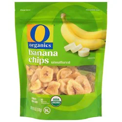 O Organics Organic Banana Chips Dried Unsulfured - 6 Oz