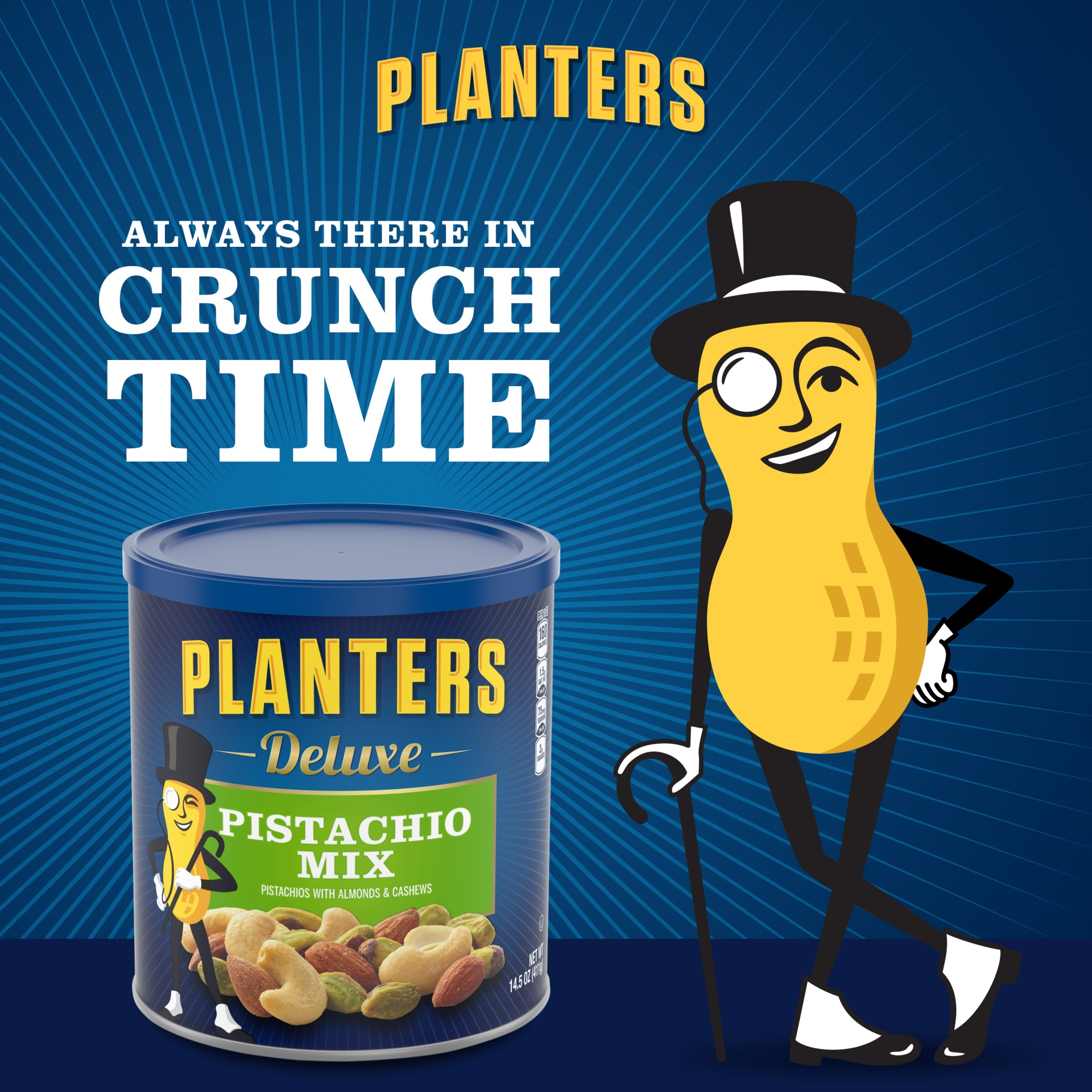 slide 6 of 14, Planters Deluxe Pistachio Mix - 14.5oz, 