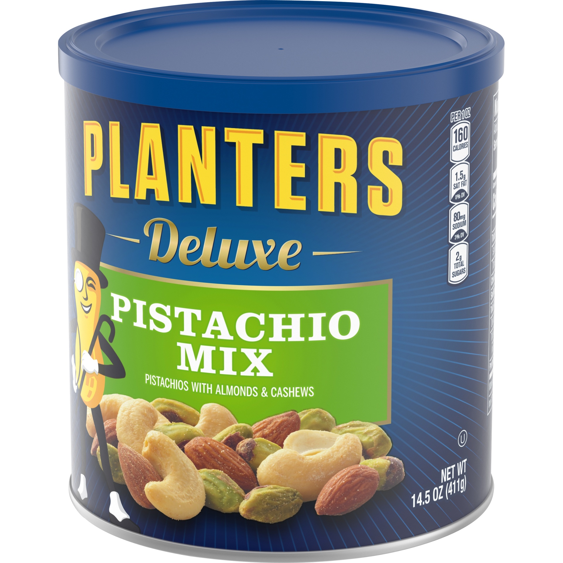 slide 11 of 14, Planters Deluxe Pistachio Mix - 14.5oz, 