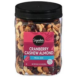Signature Select Trail Mix Cranberry Cashew Almond - 30 Oz