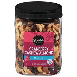 Signature Select Trail Mix Cranberry Cashew Almond - 30 Oz